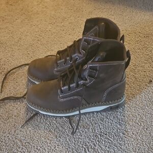 Georgia Boot Brown Ankle Boots